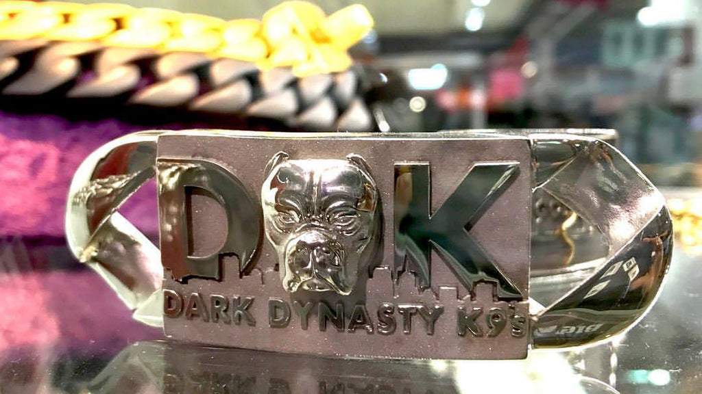 3D CUSTOM DOG COLLAR ID LINK FOR DDK