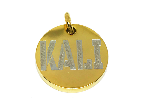 Stainless Steel Gold Dog Tags Polished Custom Dog Tag Metal Personalized gold dog collar tags ID - BIG DOG CHAINS